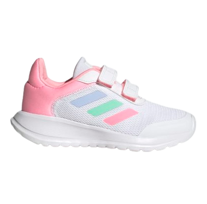 Adidas Kid s Tensaur Run Shoes Cloud White Blue Dawn Beam Pink