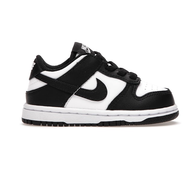 Nike Kids' Dunk Low Shoes - White / Black