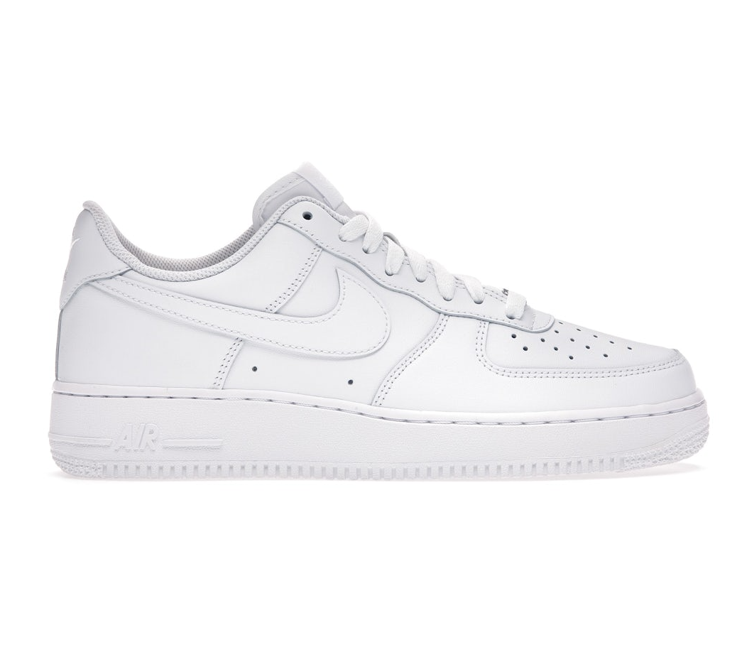 Nike Men's Air Force 1 '07 Shoes - All White - Shopsportive