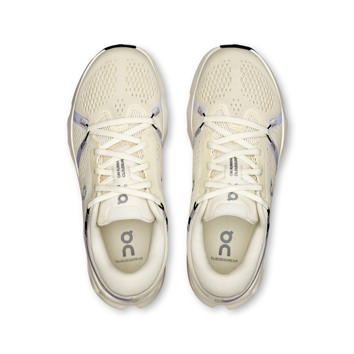 On Running Women's Cloudsurfer 2 Shoes - Ivory / Ivory