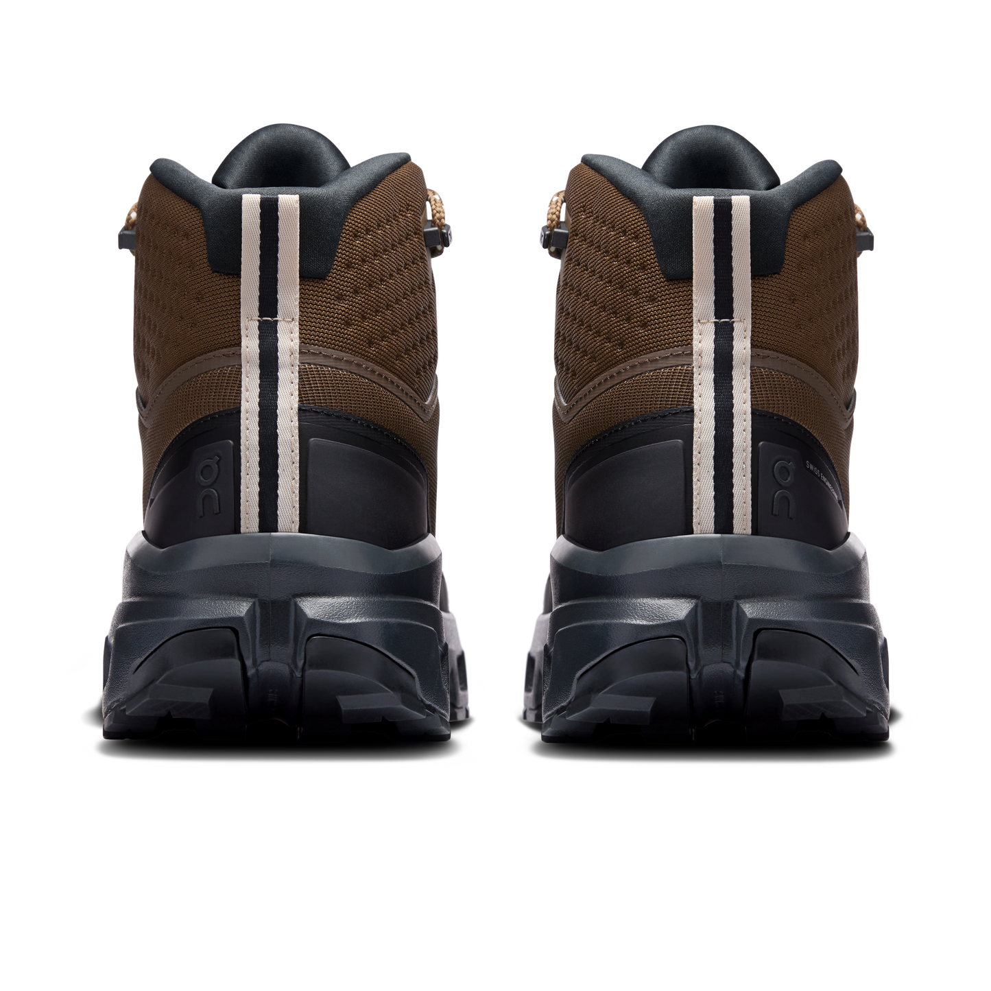 On Running Men's Cloudrock Mid Waterproof Shoes - Earth / Black - Shopsportive