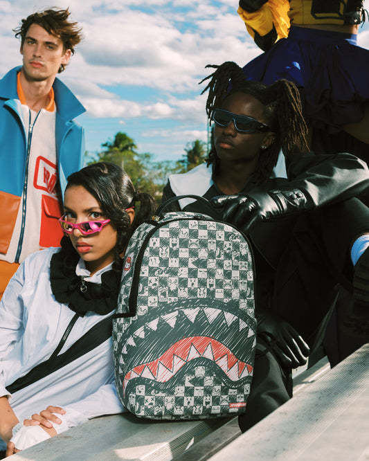Sprayground Sharks In Paris Outlaws Backpack Bag - Shopsportive
