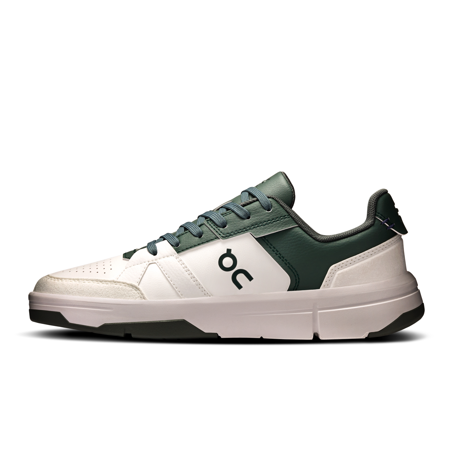 On Running Women's The Roger Clubhouse Shoes - White / Olive - Shopsportive