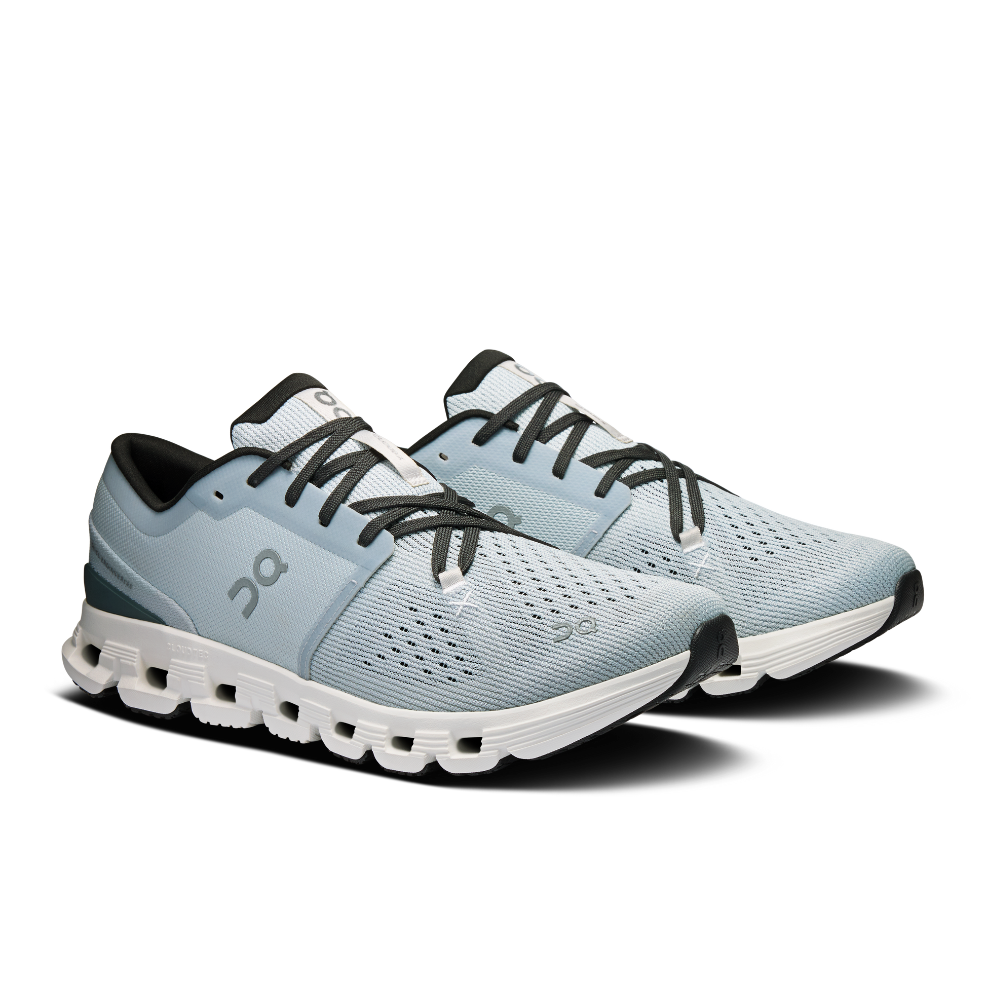 On Running Men's Cloud X 4 Shoes - Glacier / Stone - Shopsportive