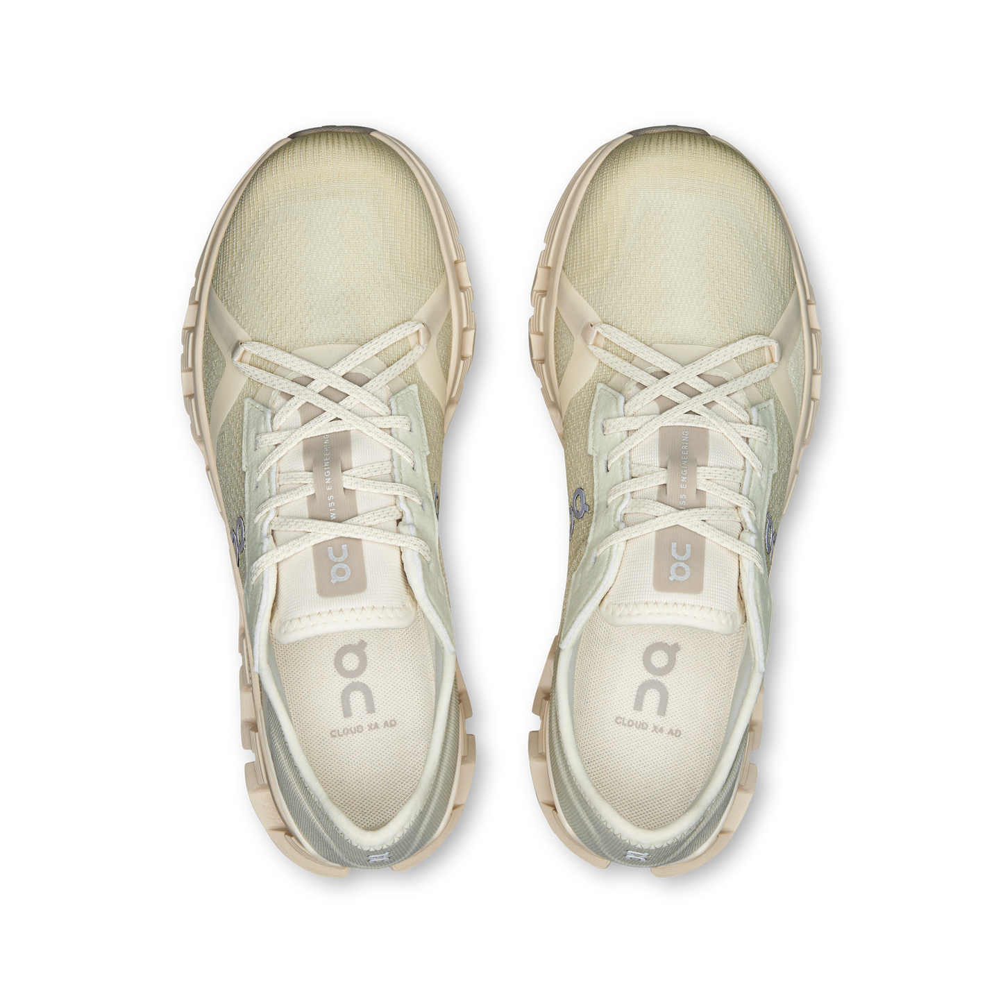 On Running Women's Cloud X 4 Ad Shoes - Ghost / Dew - Shopsportive