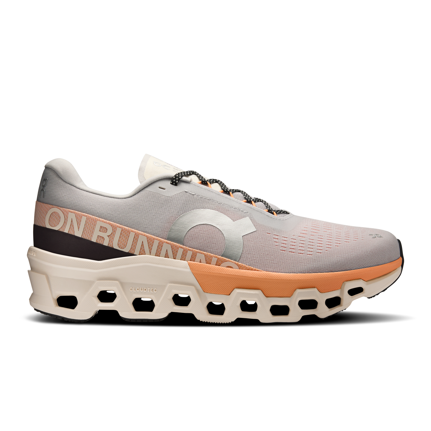 On Running Men's Cloudmonster 2 Shoes - Glacier / Tangerine - Shopsportive