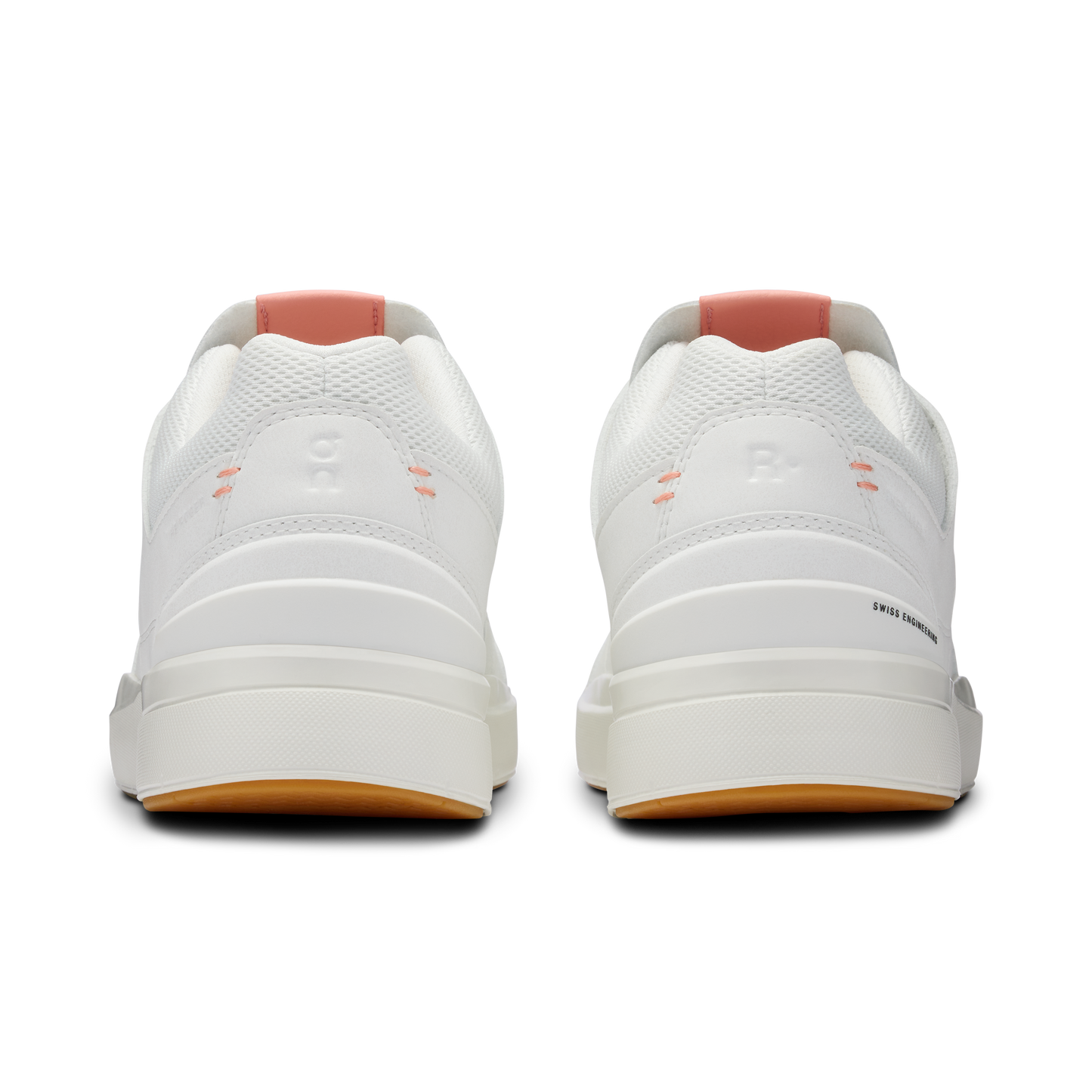 On Running Women's The Roger Clubhouse Shoes - White / Flamingo - Shopsportive