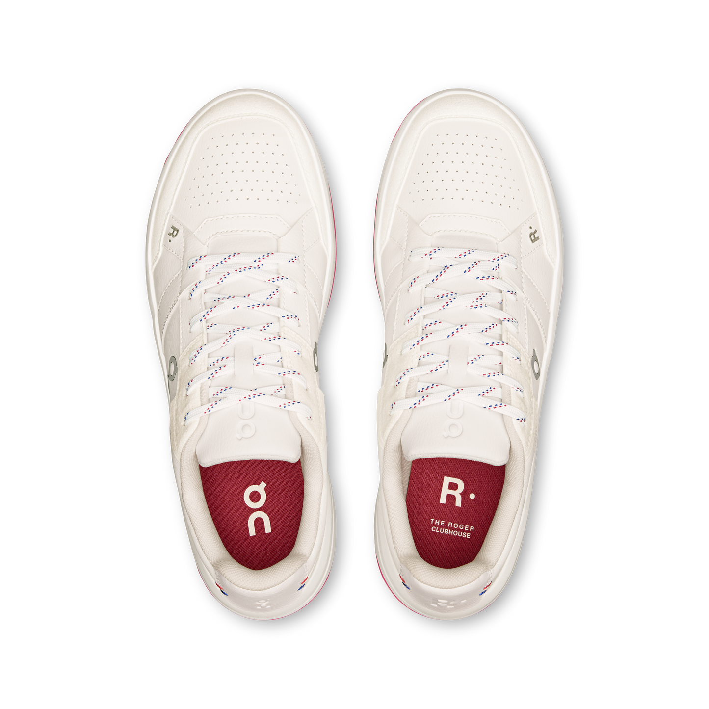 On Running Men's The Roger Clubhouse Shoes - White / Grenadine - Shopsportive