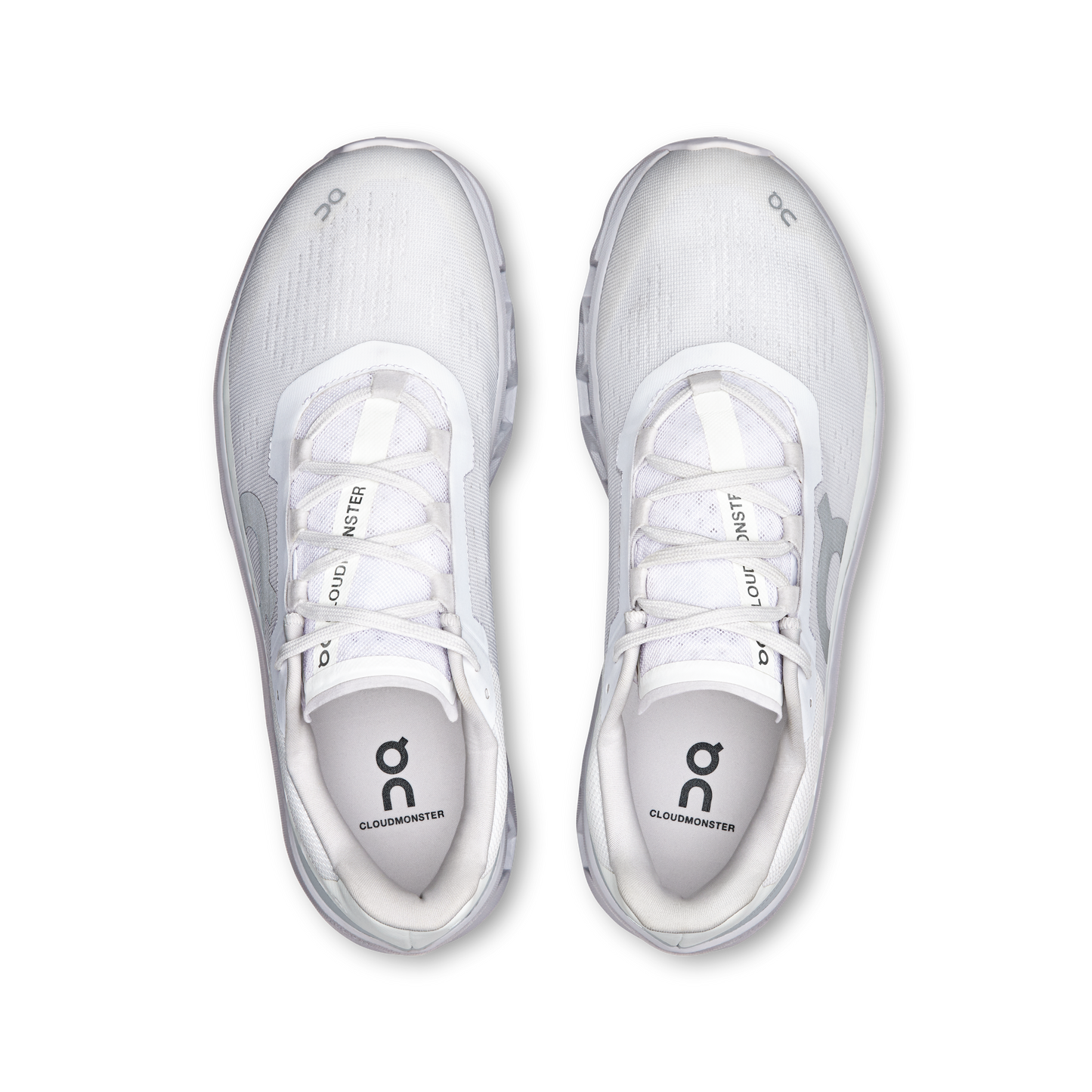 On Running Men's Cloudmonster Shoes - White / Glacier - Shopsportive
