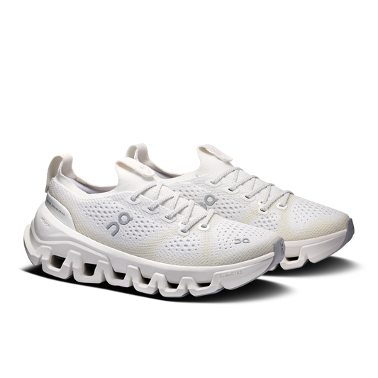 On Running Women's Cloud X Tempo Shoes - Ivory / Ice - Shopsportive