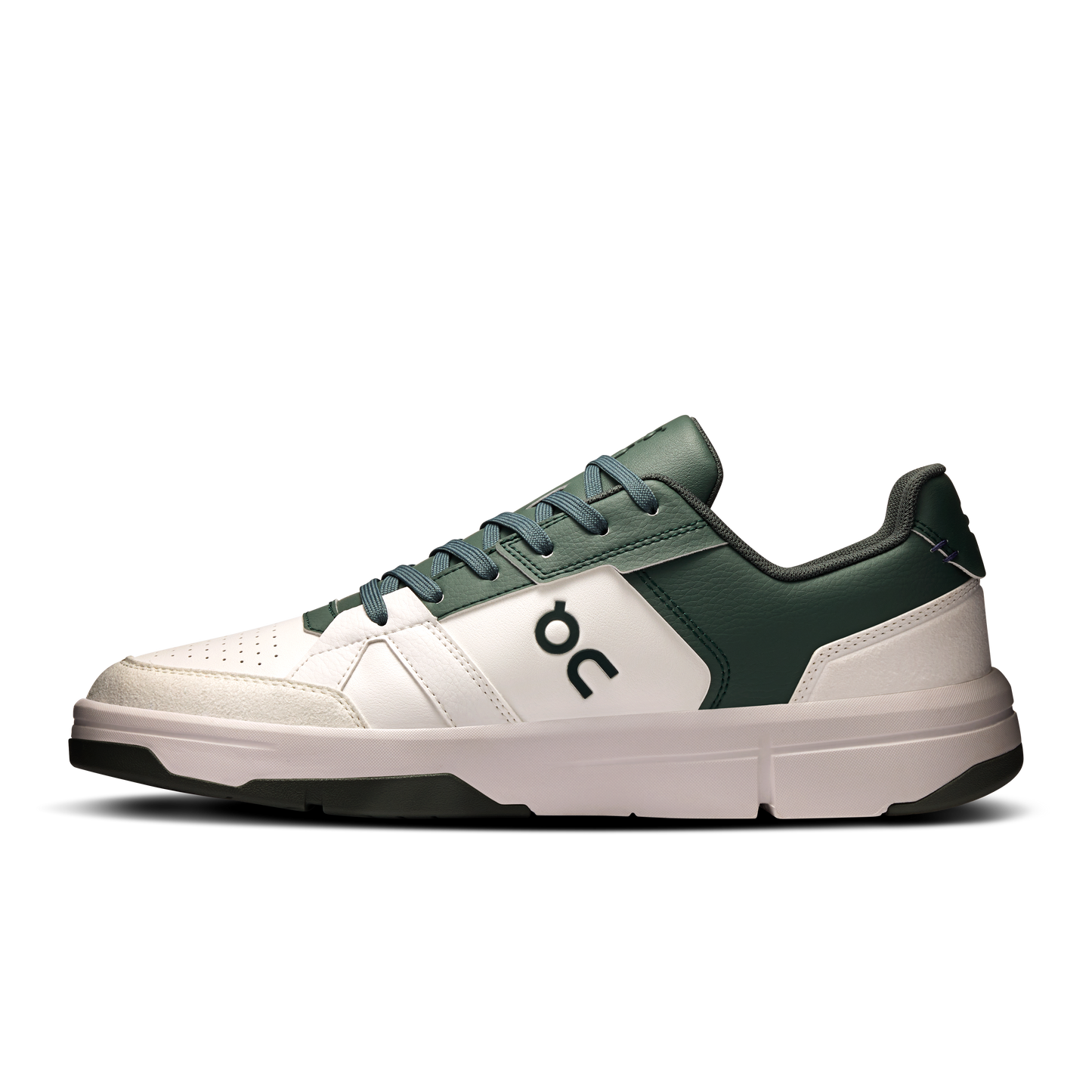 On Running Men's The Roger Clubhouse Shoes - White / Olive - Shopsportive