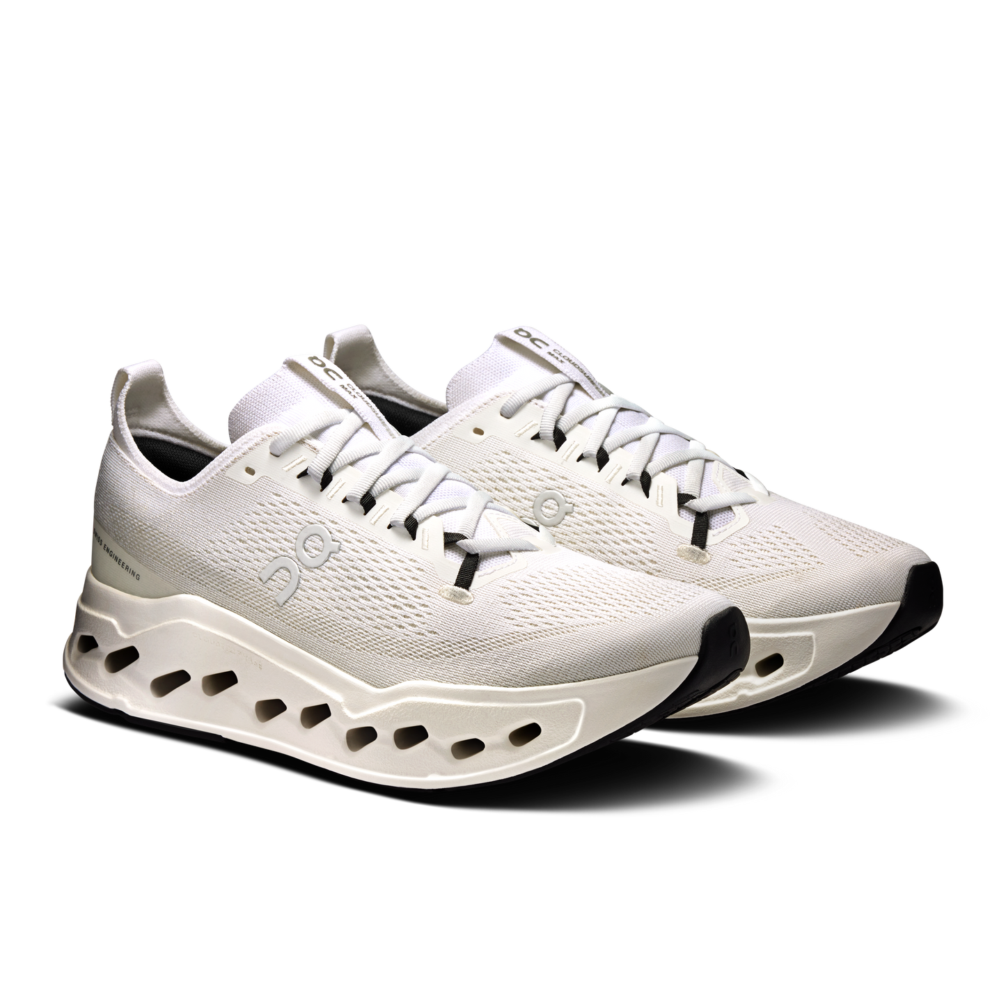 On Running Men's Cloudsurfer Max Shoes - White / White - Shopsportive