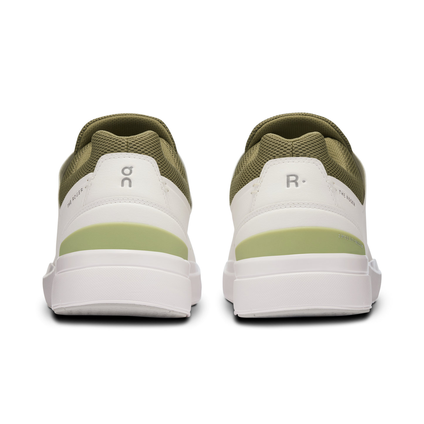 On Running Men's The Roger Advantage Shoes - White / Olive - Shopsportive