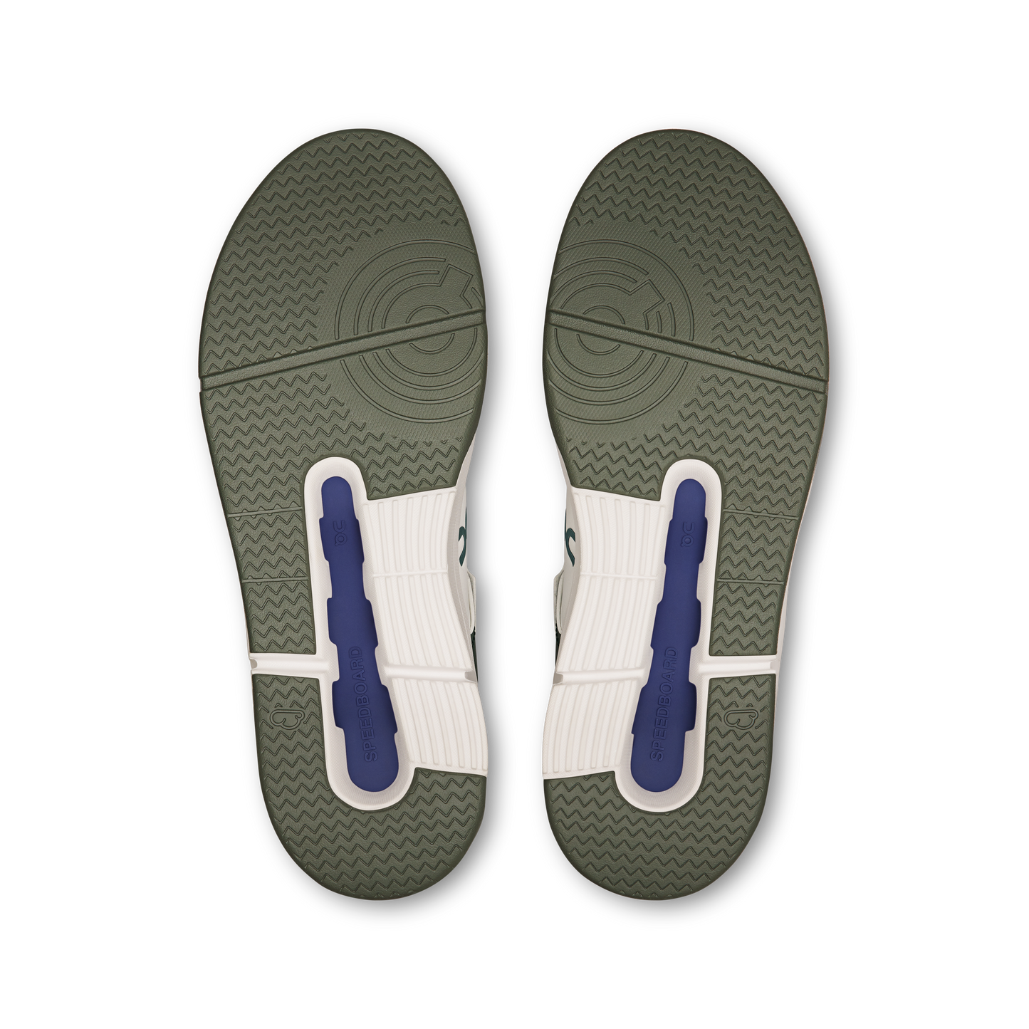On Running Women's The Roger Clubhouse Shoes - White / Olive - Shopsportive