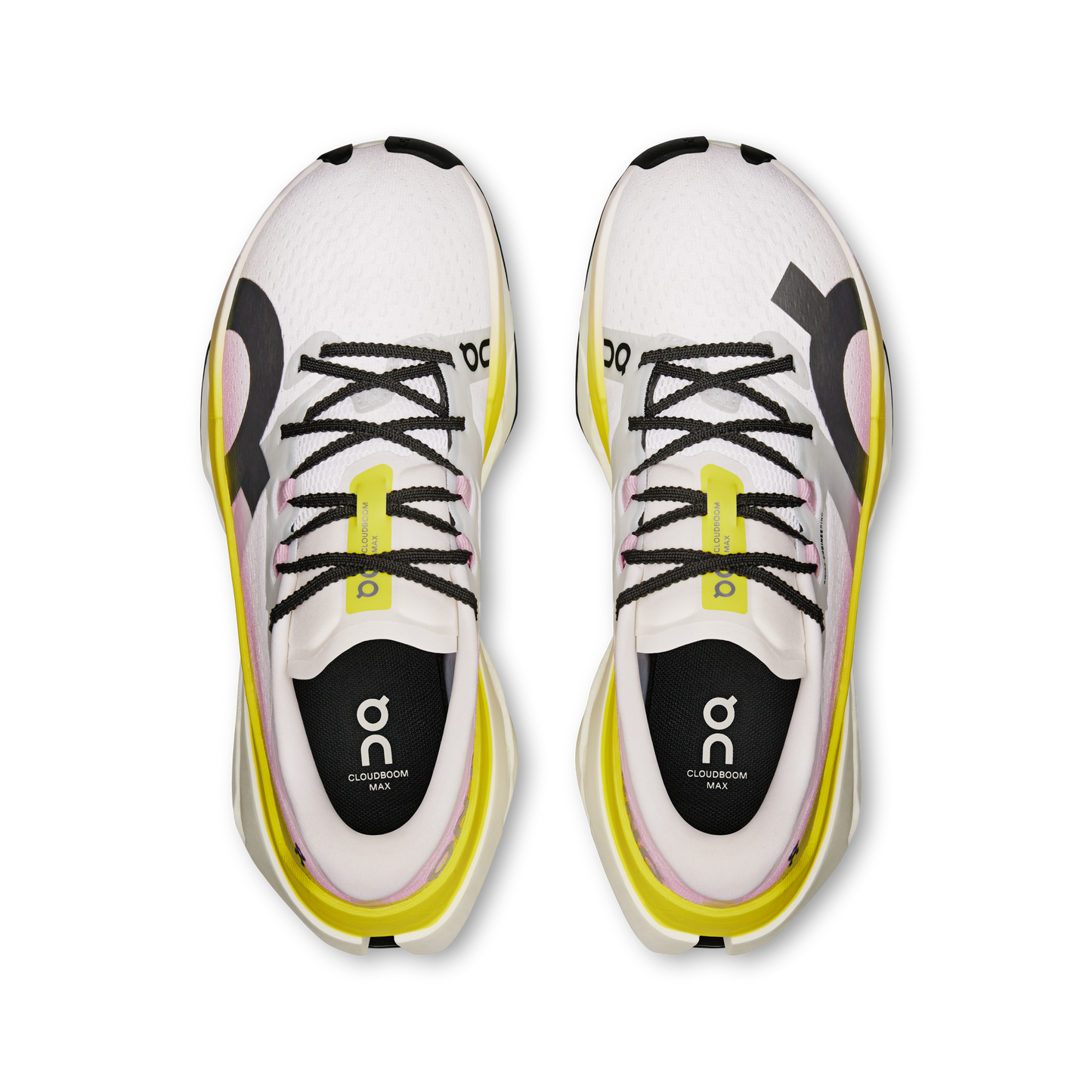 On Running Women's Cloudboom Max Shoes - Lime / Raspberry - Shopsportive