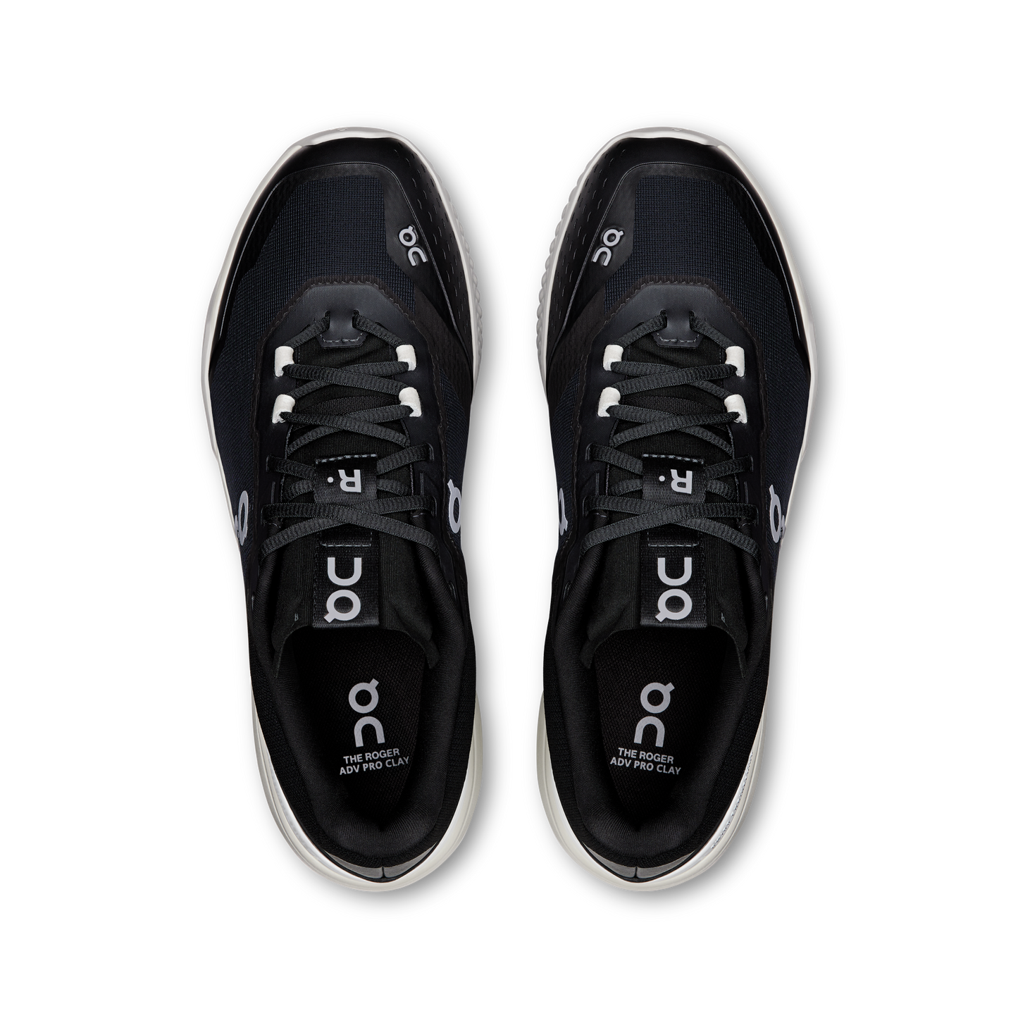On Running Men's The Roger Advantage Pro Clay Shoes - Black / White - Shopsportive