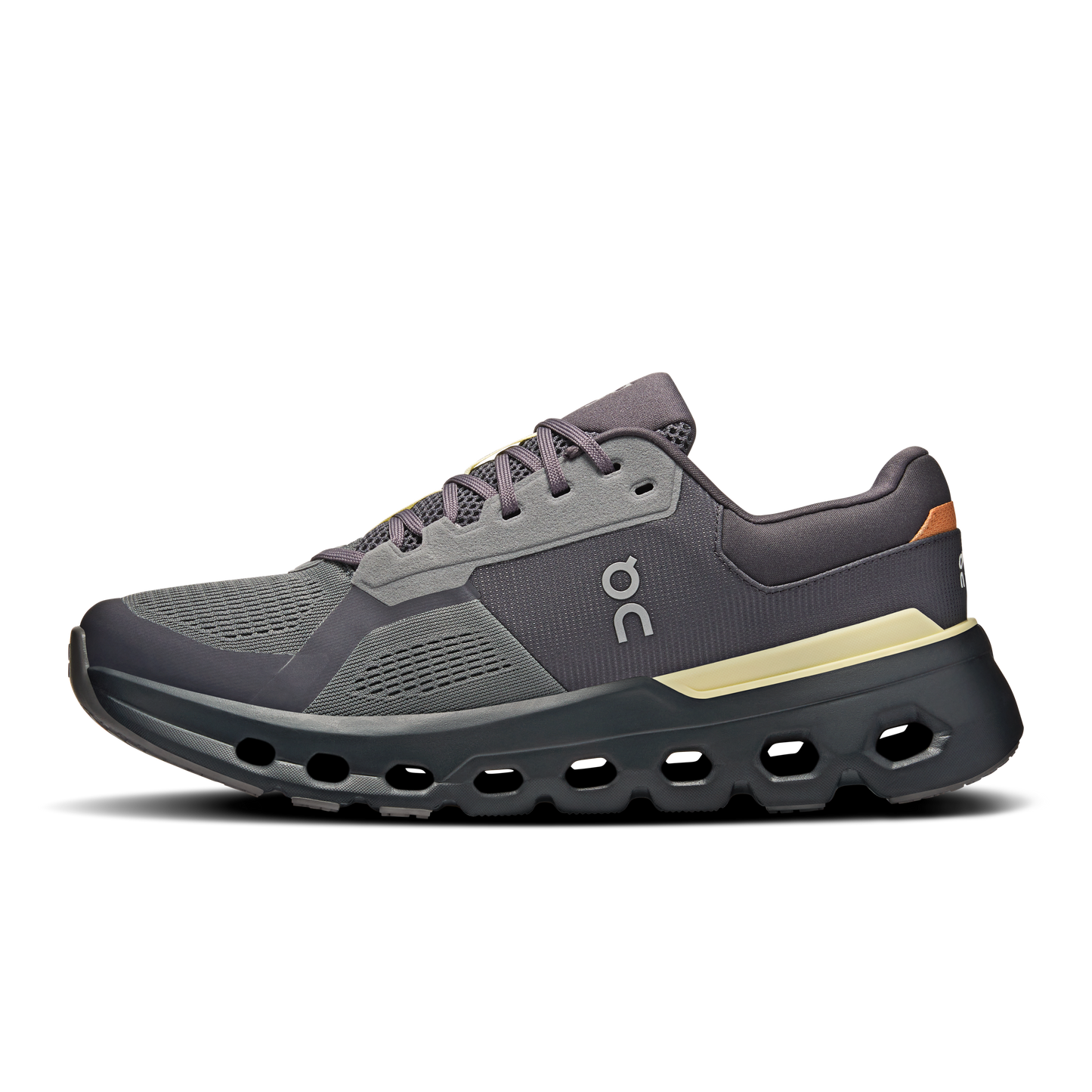 On Running Men's Cloudrunner 2 Shoes - Rock / Tangerine - Shopsportive