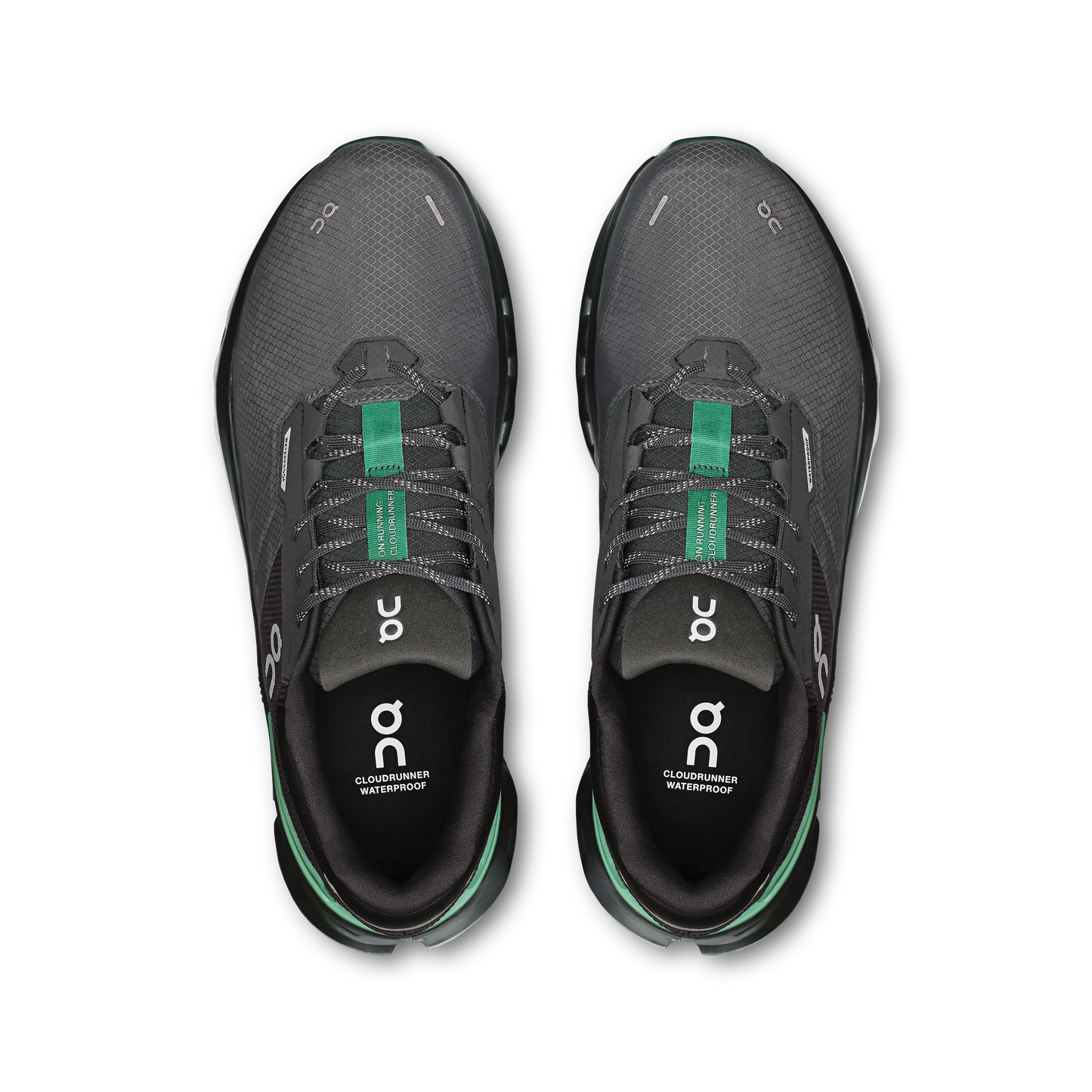 On Running Men's Cloudrunner 2 Waterproof Shoes - Eclipse / Rosemary - Shopsportive