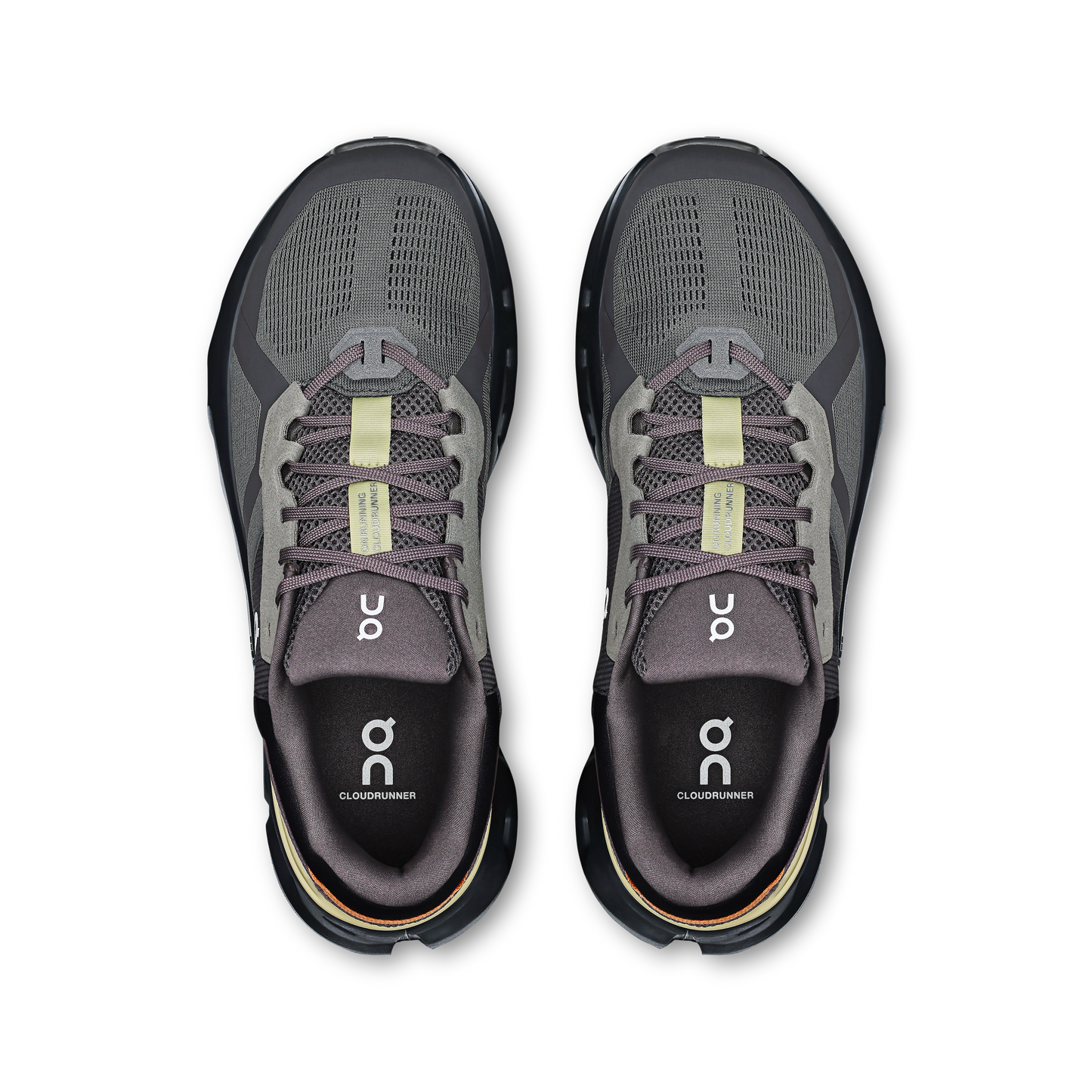 On Running Men's Cloudrunner 2 Shoes - Rock / Tangerine - Shopsportive