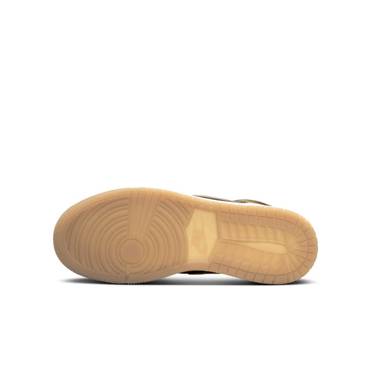 Nike Kid's Air Jordan 1 Retro High OG Shoes - Black / Metallic Gold - Shopsportive