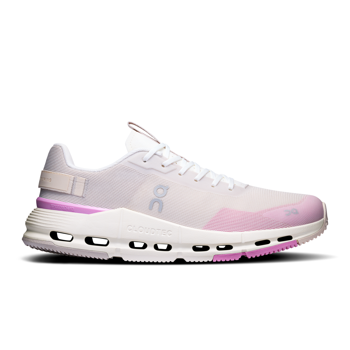 On Running Women's Cloudnova Form 2 Shoes - Pearl / Raspberry