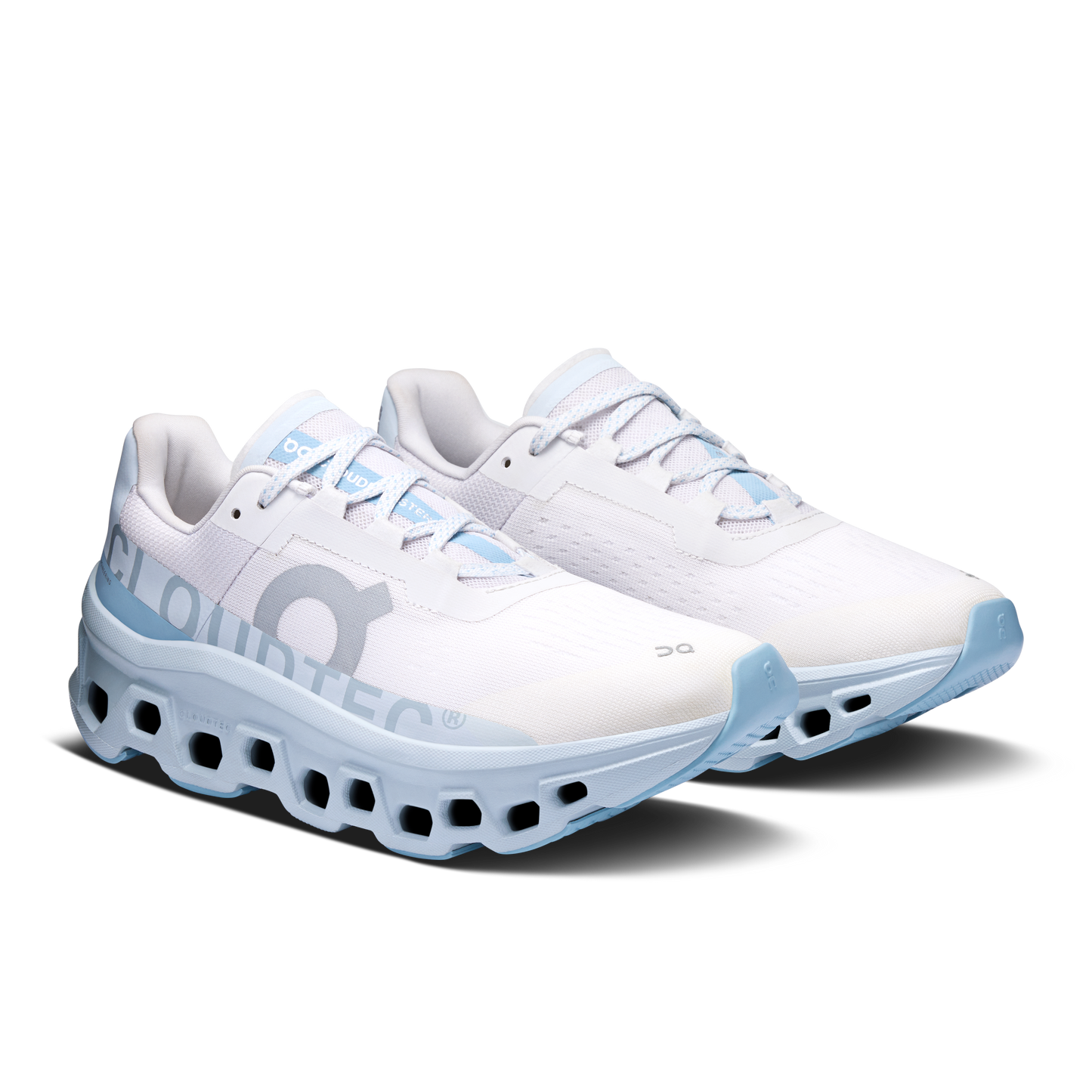On Running Women's Cloudmonster Shoes - Frost / Wash - Shopsportive