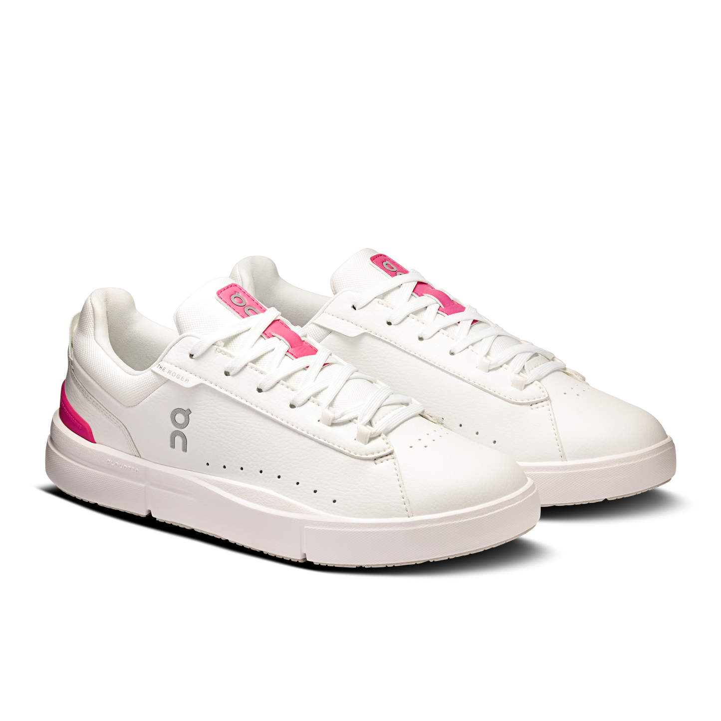 On Running Women's The Roger Advantage Shoes - White / Pink - Shopsportive