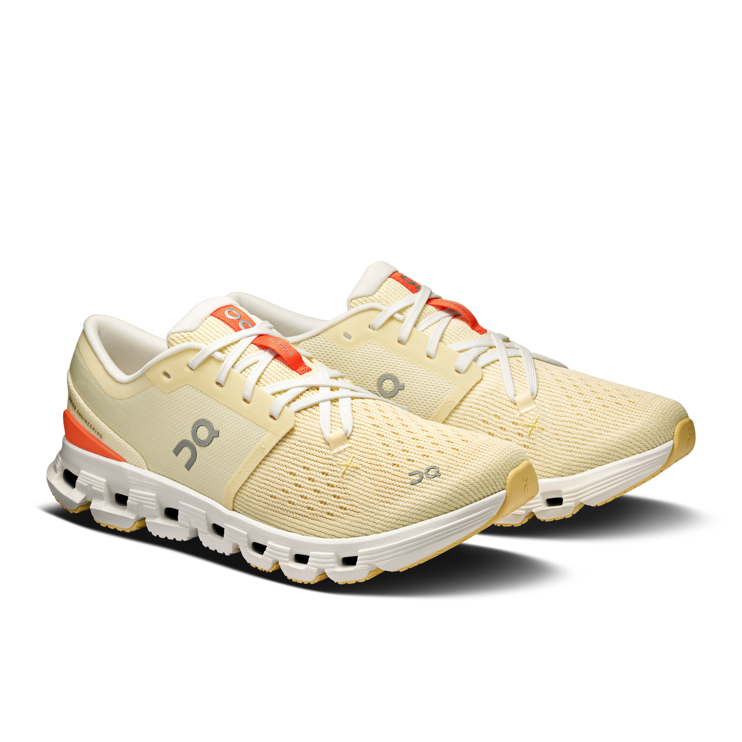 On Running Women's Cloud X 4 Shoes - Castor / Flame - Shopsportive