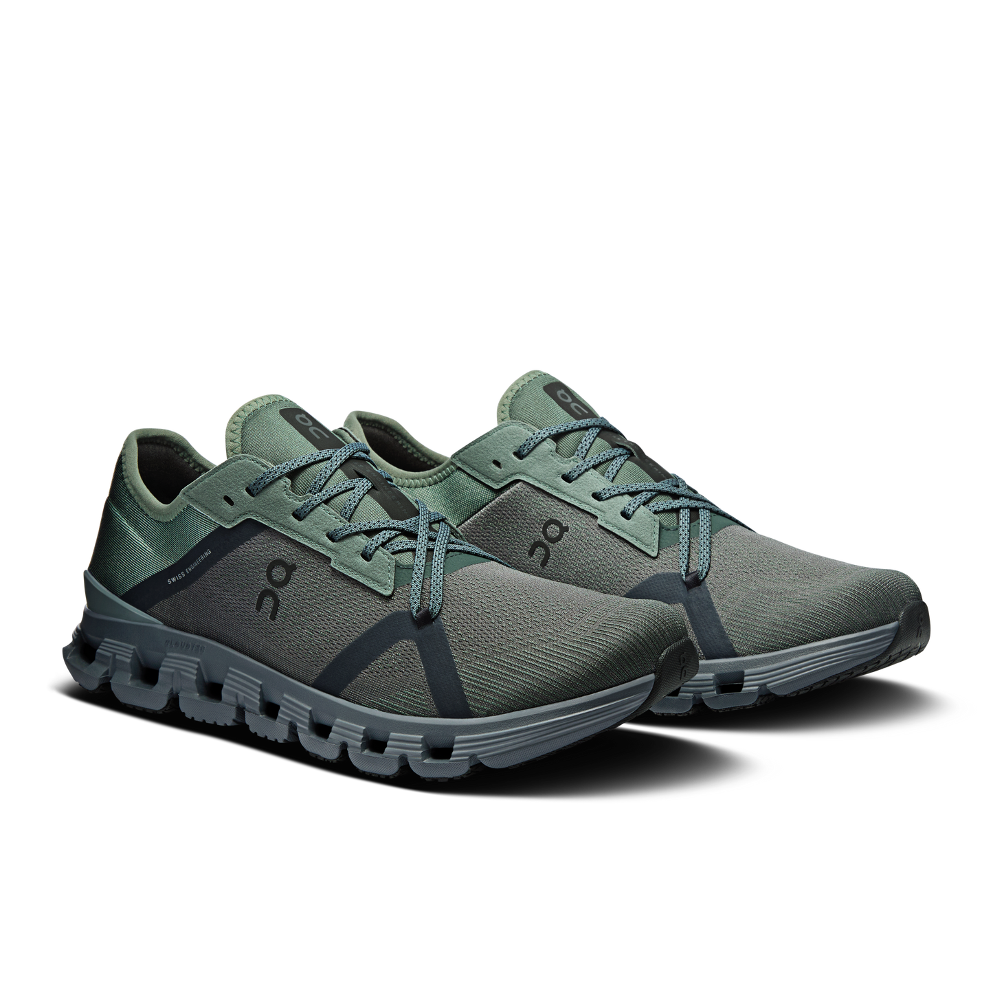 On Running Men's Cloud X 4 Ad Shoes - Olive / Stone - Shopsportive