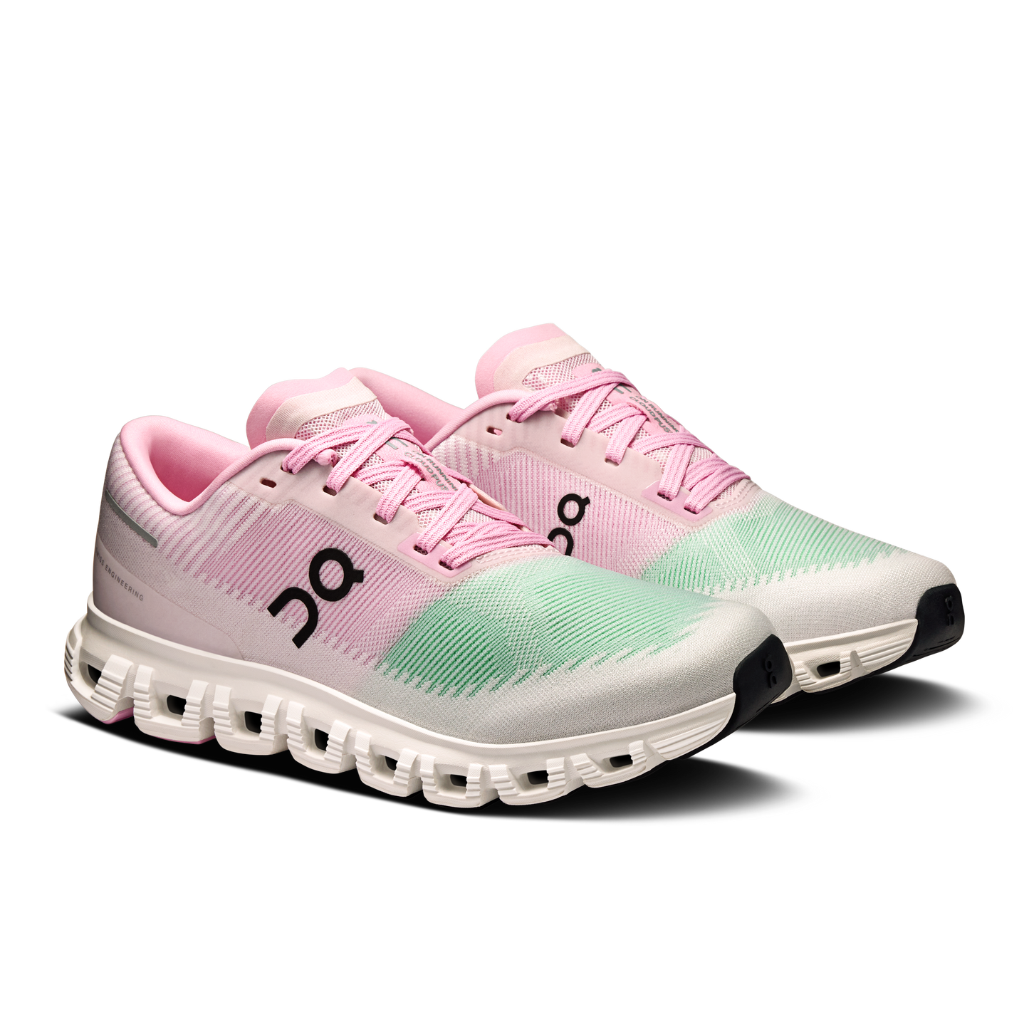On Running Women's Cloud 6 Push Shoes - Honeydew / Petal - Shopsportive