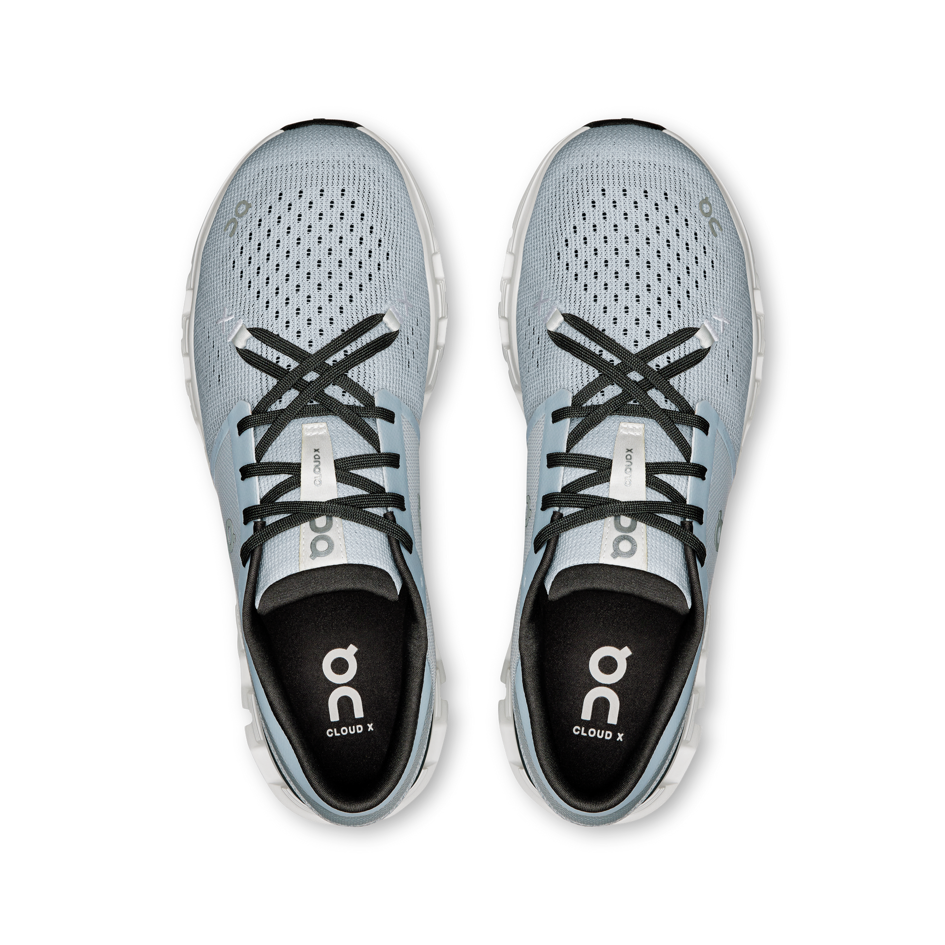 On Running Men's Cloud X 4 Shoes - Glacier / Stone - Shopsportive