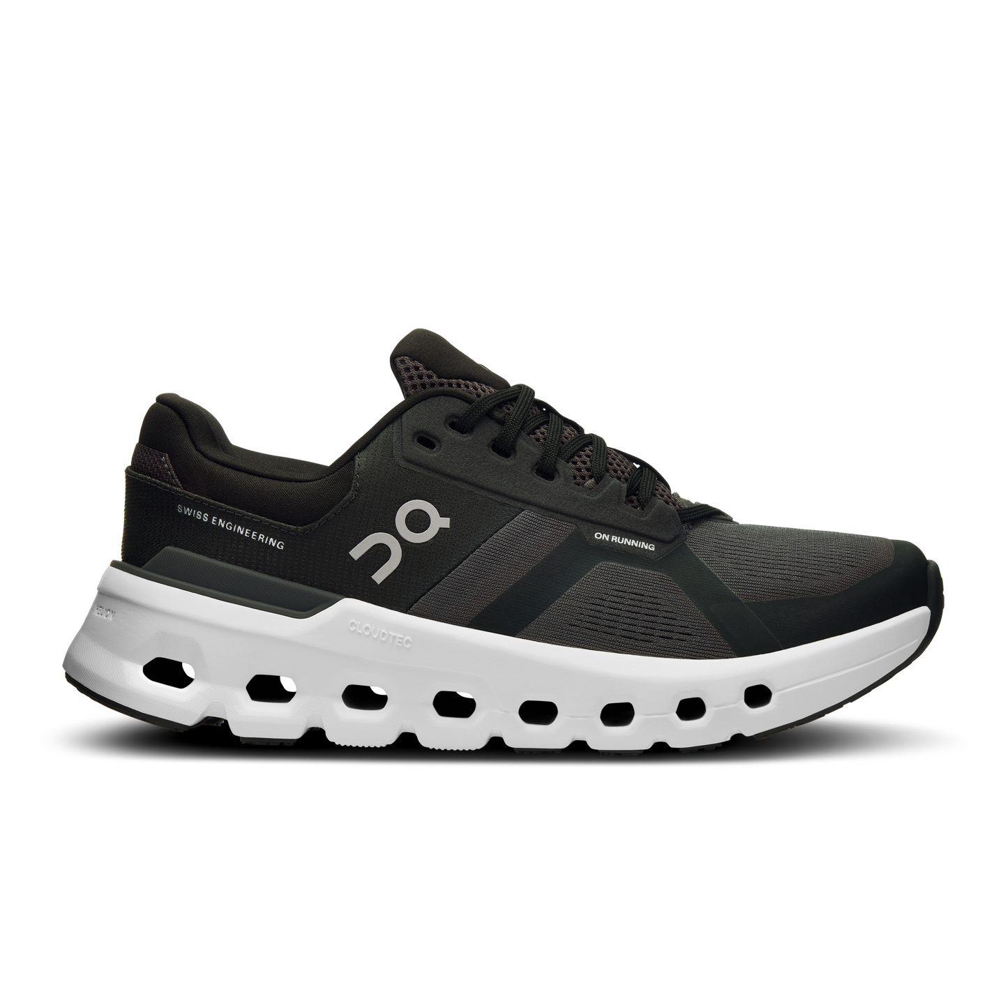 On Running Women's Cloudrunner 2 Wide Shoes - Eclipse / Black
