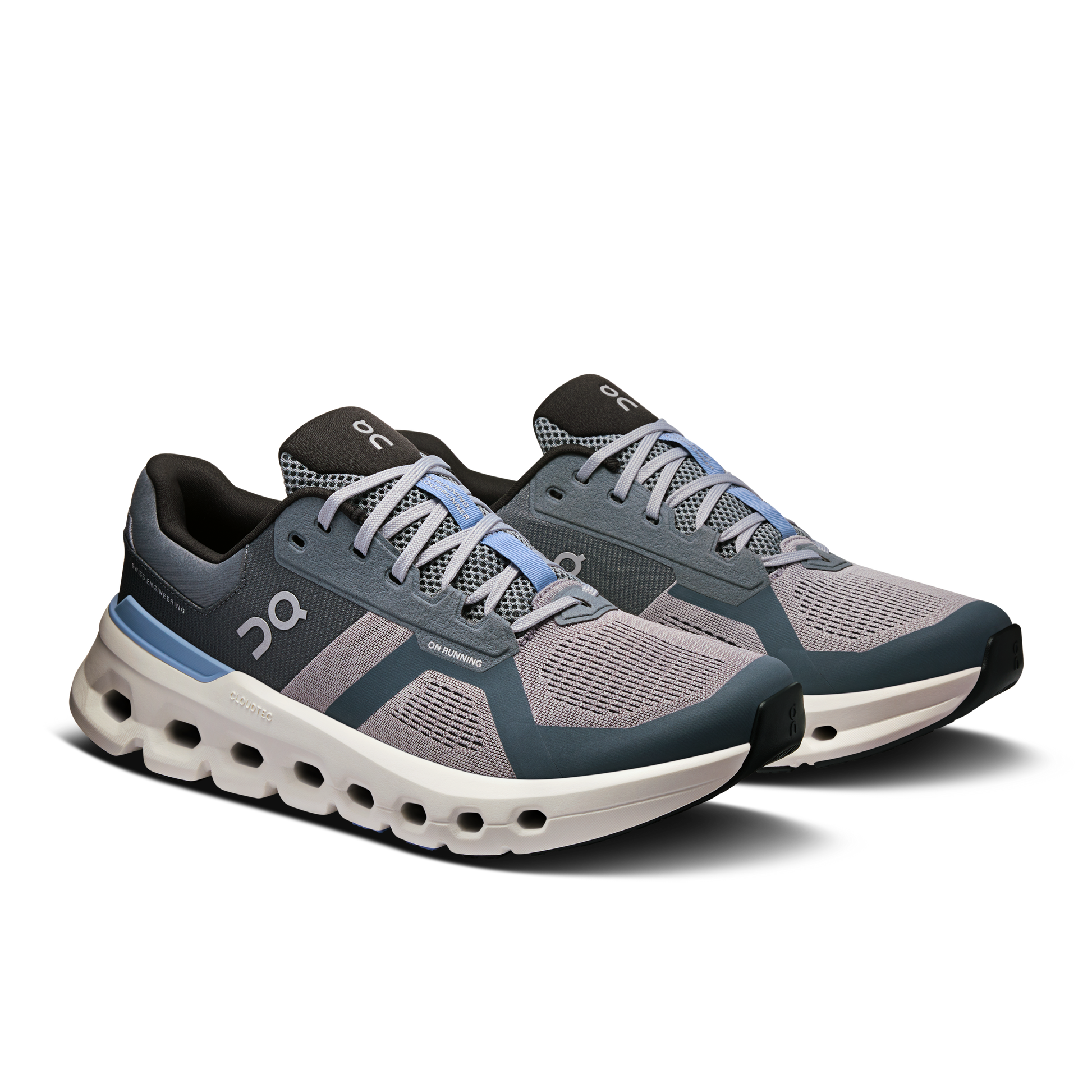On Running Men's Cloudrunner 2 Shoes - Alloy / Chambray - Shopsportive