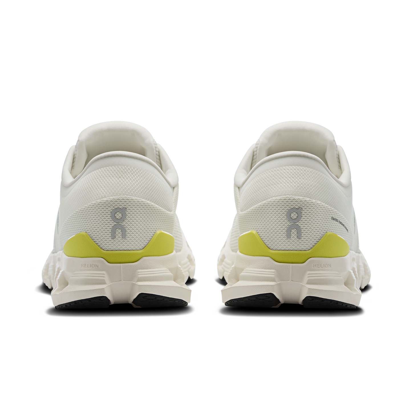 On Running Men's Cloud X 4 Shoes - Ivory / Lime - Shopsportive
