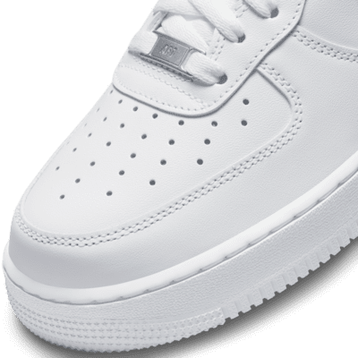 Nike Men's Air Force 1 '07 Shoes - All White - Shopsportive