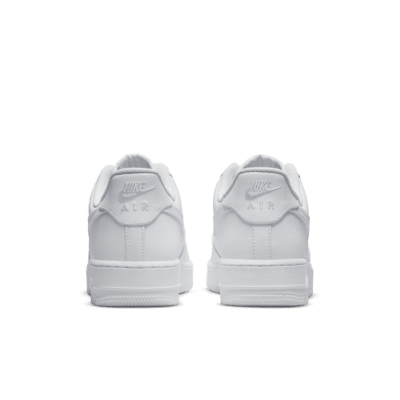 Nike Men's Air Force 1 '07 Shoes - All White - Shopsportive