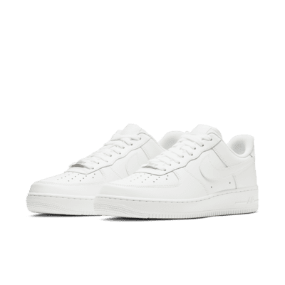 Nike Men's Air Force 1 '07 Shoes - All White - Shopsportive