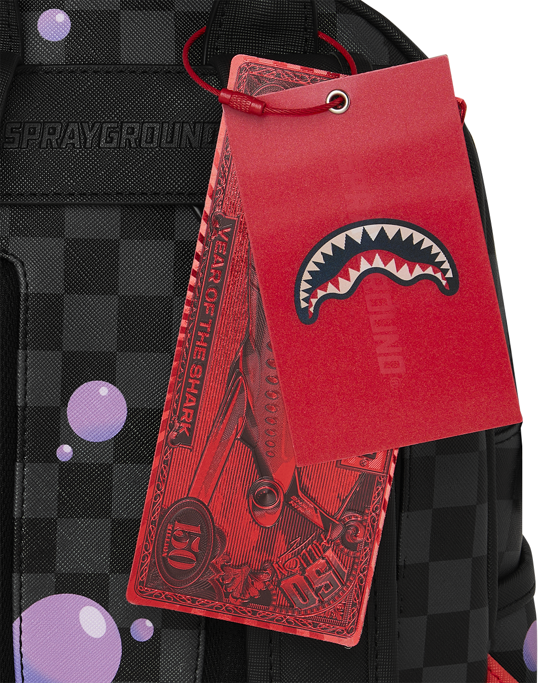 Sprayground Purple Slime Takeover Savage Backpack Bag - Shopsportive