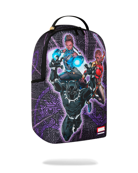 Sprayground Black Panther Official Collab - Never Back Down Backpack Bag - Shopsportive