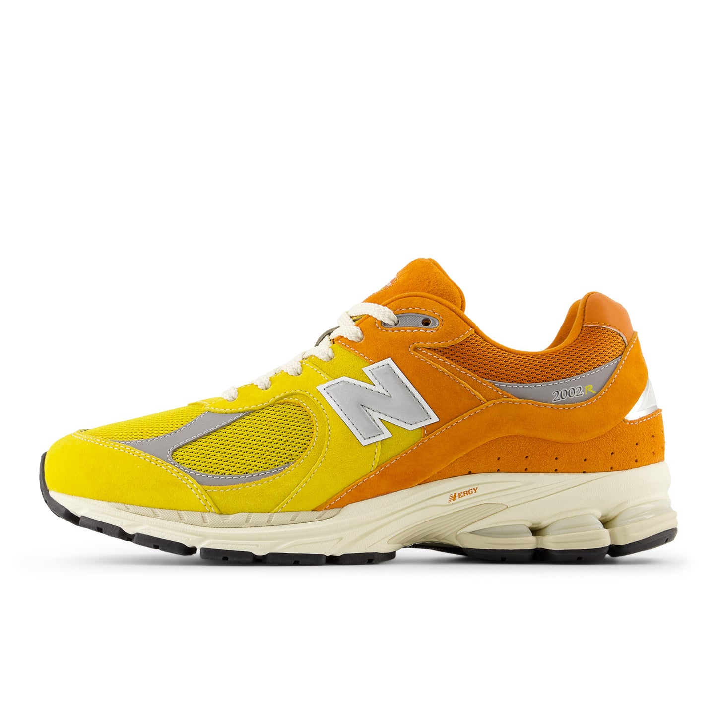 New Balance Men's 2002R Shoes - Ginger Lemon / Classic Orange / Shadow Grey