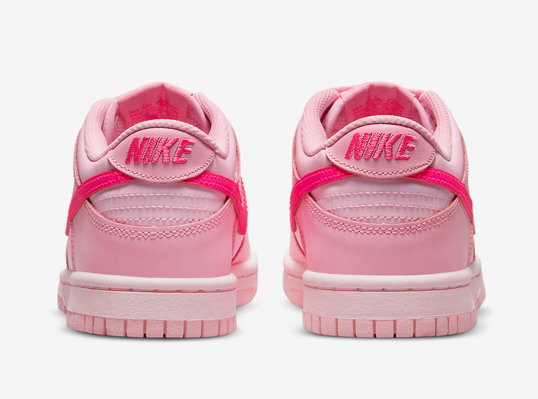 Nike Kid's Dunk Low GS Shoes - Triple Pink Sportive