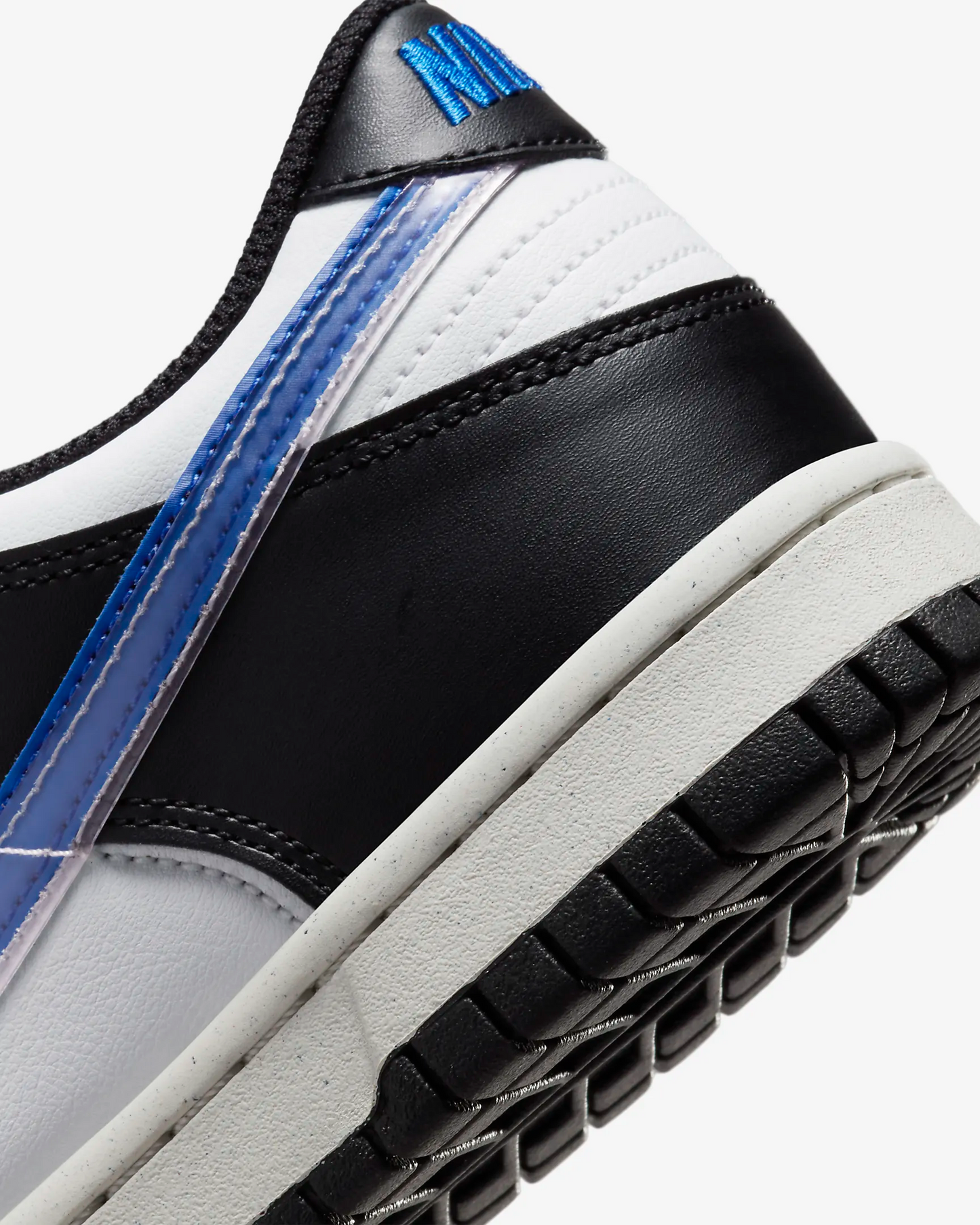 Nike Kid's Dunk Low Next Nature Shoes - Black / Hyper Royal / Summit Sportive