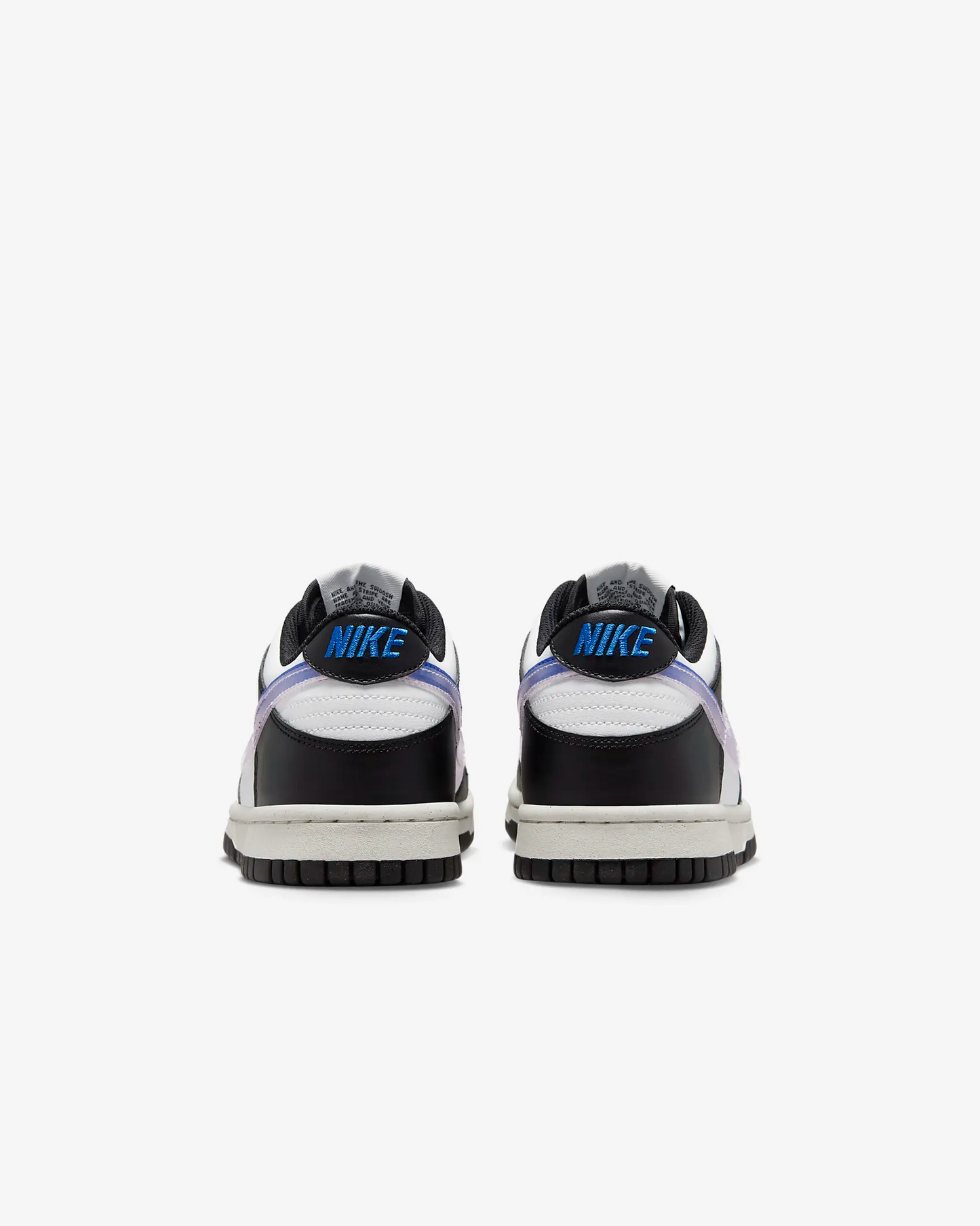 Nike Kid's Dunk Low Next Nature Shoes - Black / Hyper Royal / Summit Sportive