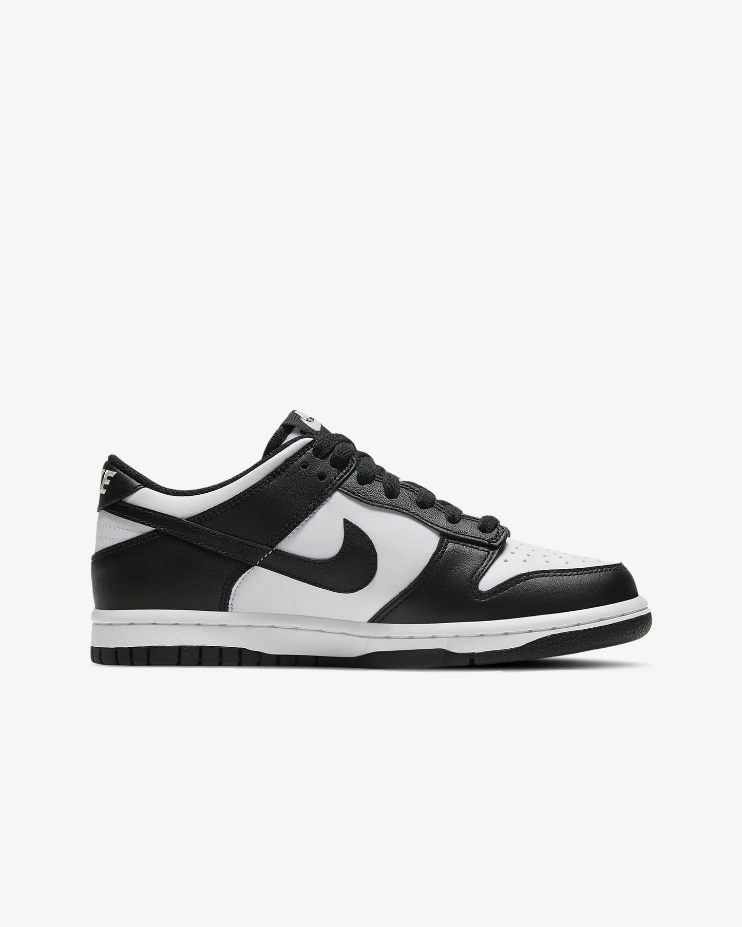 Nike Kid's Dunk Low Shoes - White / Black Sportive