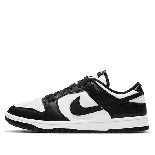 Nike Men's Dunk Low Shoes - Black / White Sportive
