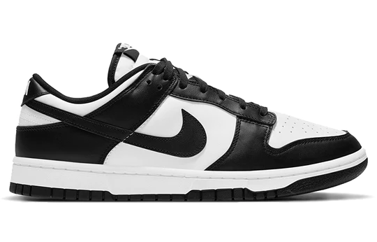 Nike Men's Dunk Low Shoes - Black / White Sportive