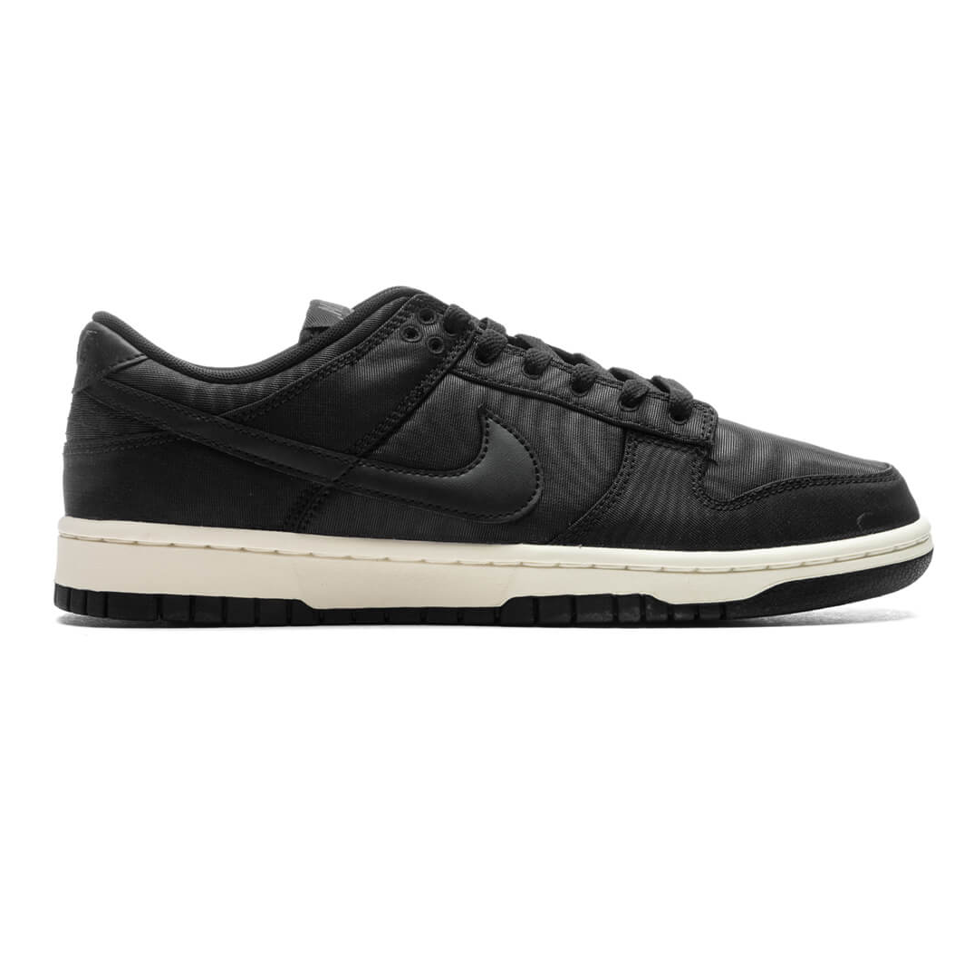 Nike Men's Dunk Premium Low Retro Shoes - Black / Sail White Sportive