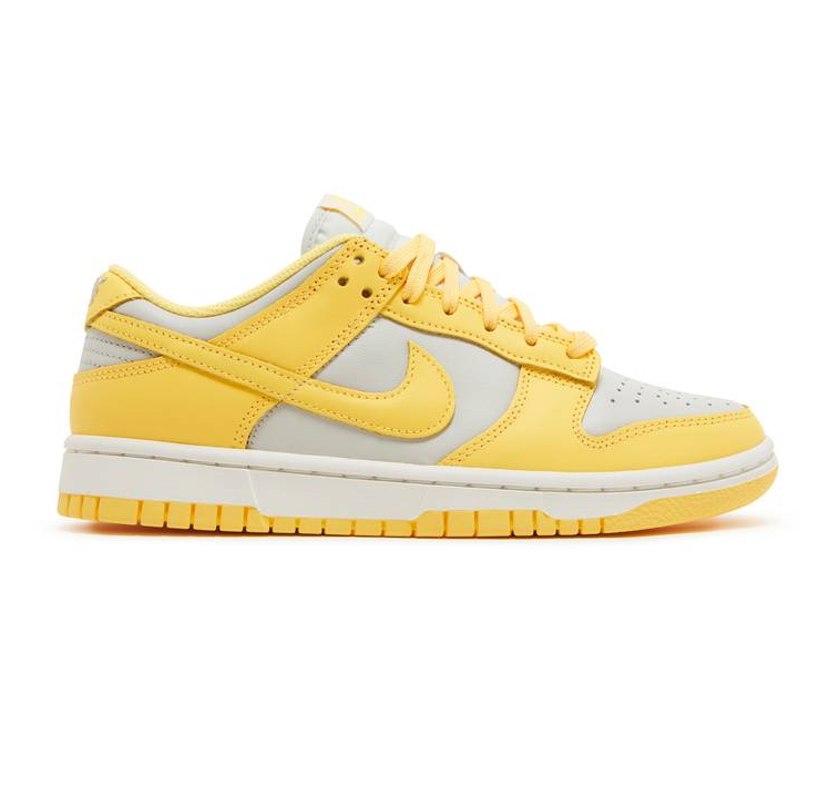 Nike Women's Dunk Low Shoes Light Bone Citron Pulse Sail