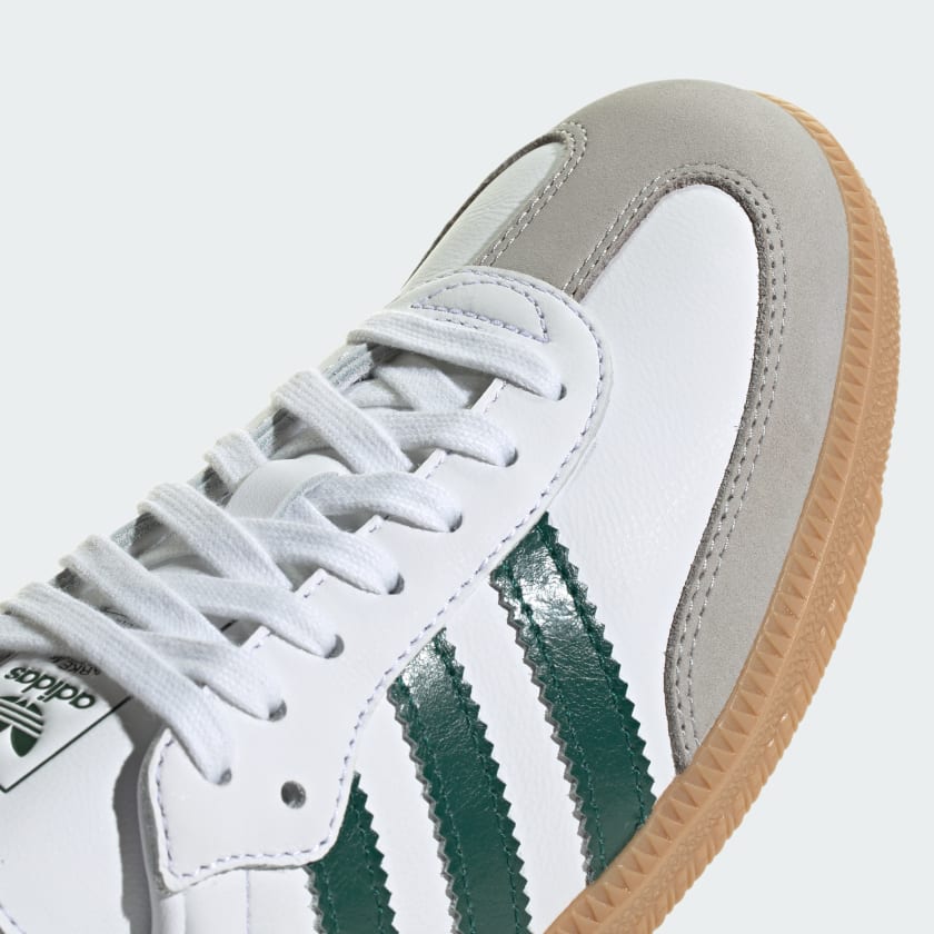 Adidas Women's Samba Og Shoes - Cloud White / Collegiate Green / Grey Two - Shopsportive
