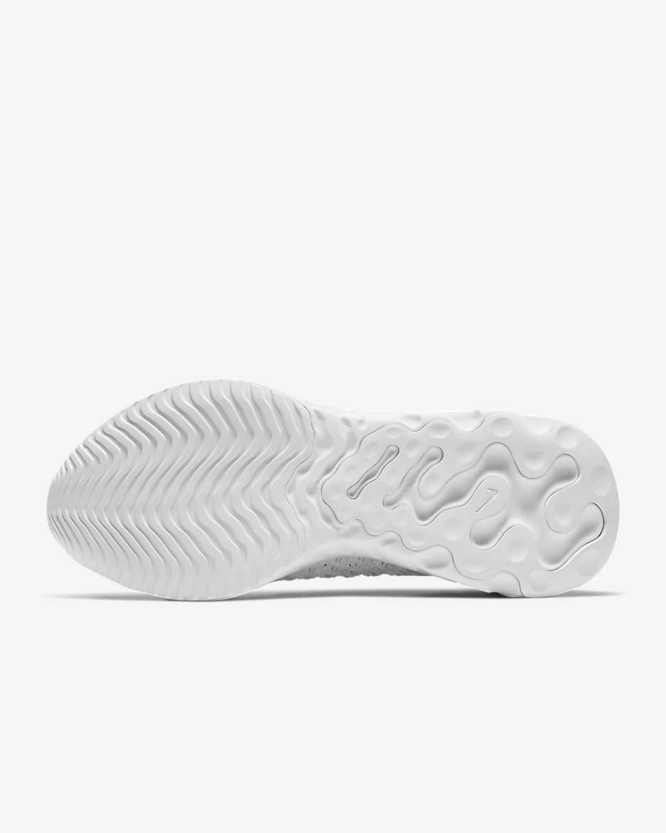 Nike Women's React Phantom Run Flyknit 2 Shoes - White / Pure Platinum / Metallic Silver - Shopsportive
